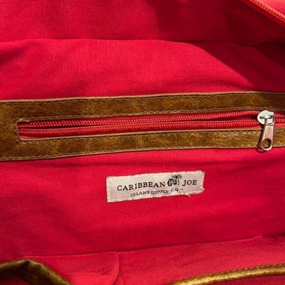 Caribbean Joe Straw Market Beach Tote Bag - Picture 8 of 13